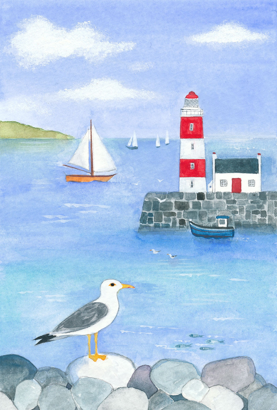 The Lighthouse Postcard