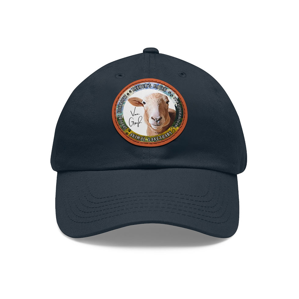 Thumbnail: Support Van Gogh Hat with Faux Leather Patch