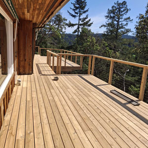 Deck renovation Salt Spring Island