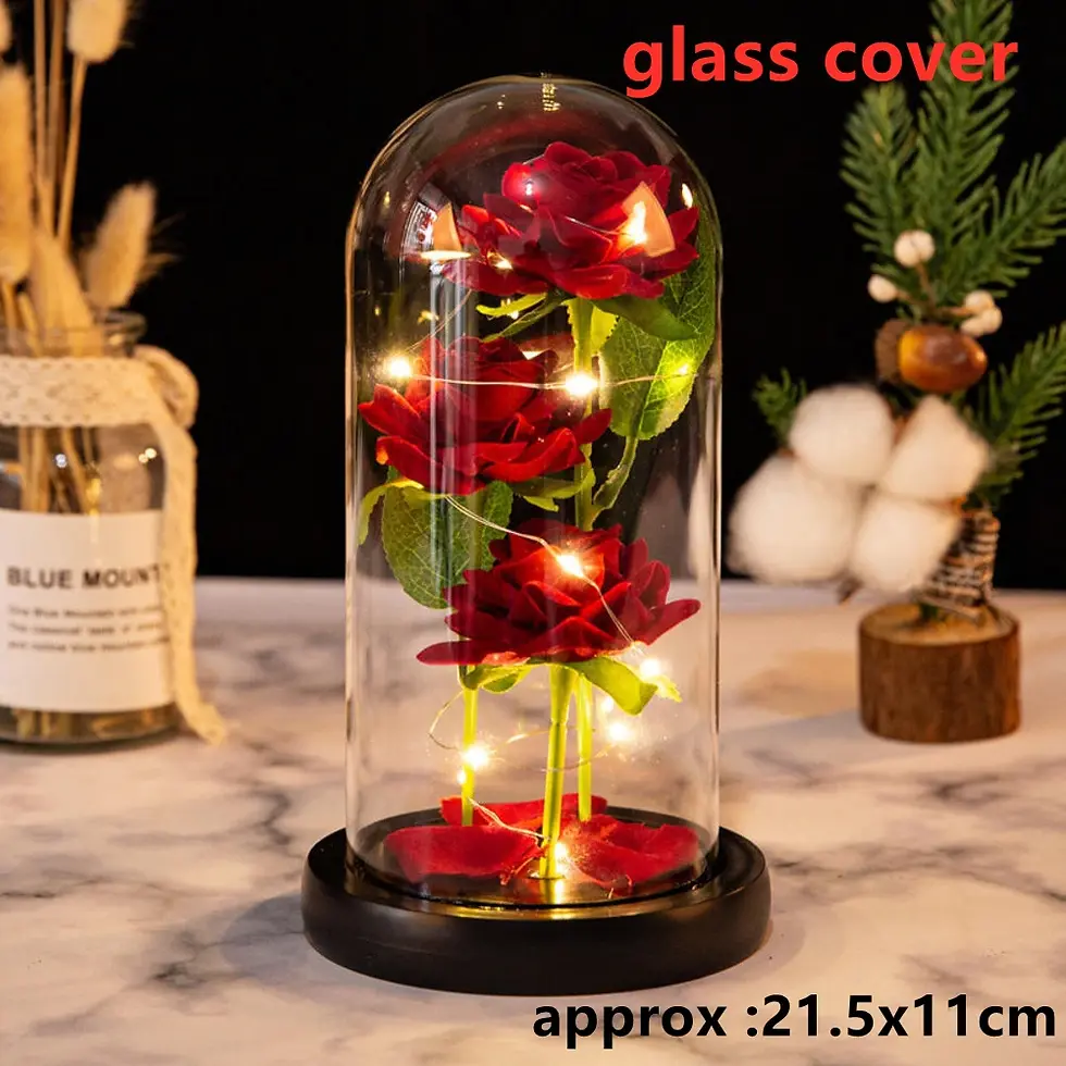 Thumbnail: LED Rose Flower Wedding Valentine  Mother's Day Gift Centerpiece