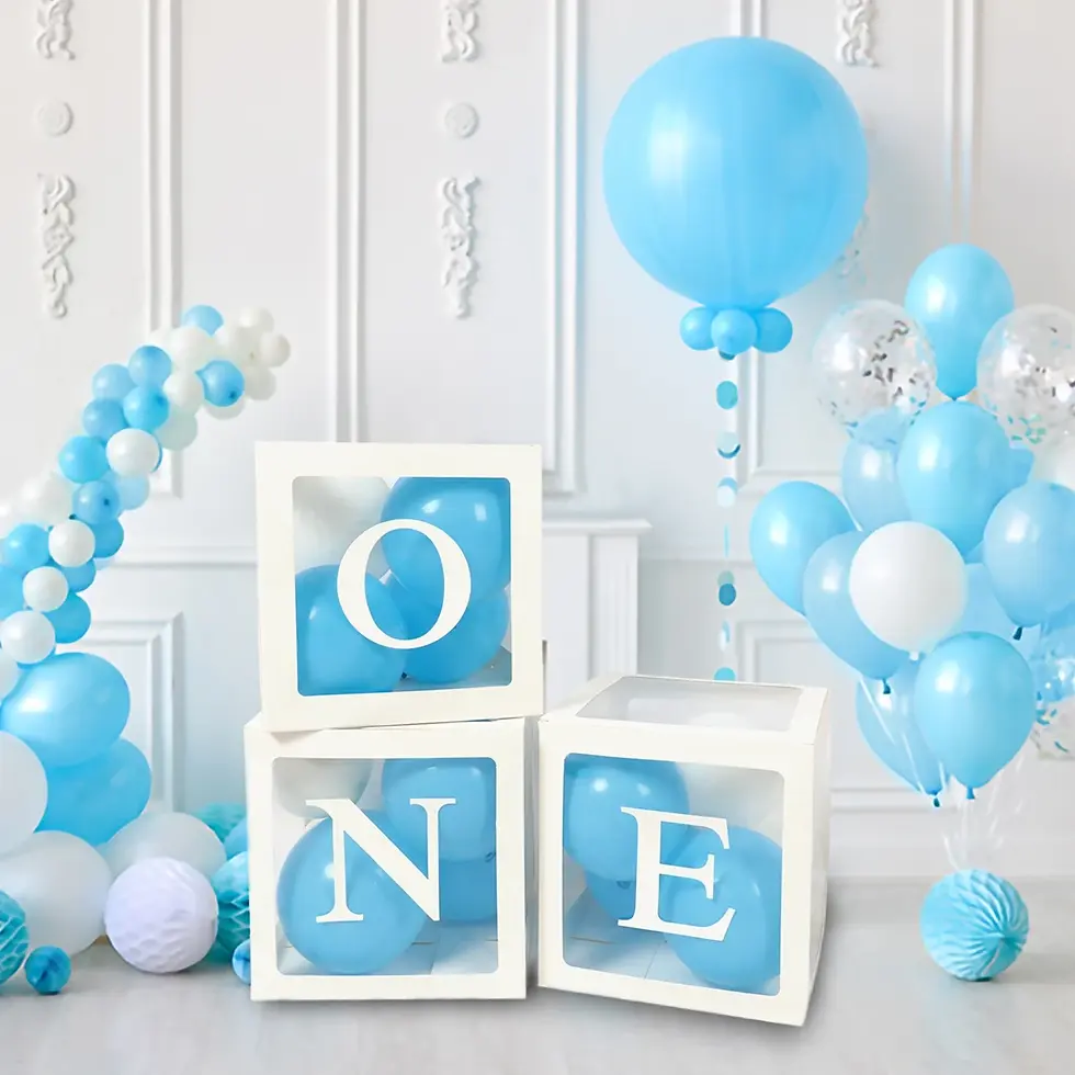 Thumbnail: 1pc Balloon Box Letter A-Z Wedding Shower Birthday Party DIY Decorations