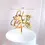 Thumbnail: Cake Topper Rose Gold Birthday Party Acrylic Decorating Baby Shower Dessert Prop