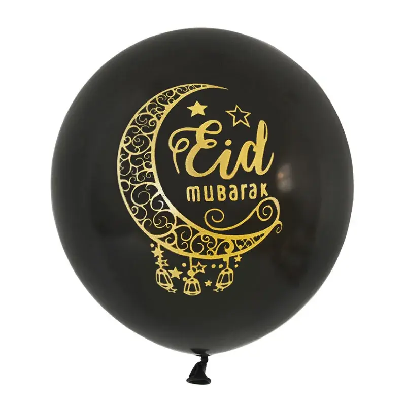 Thumbnail: Eid Mubarak Ramadan Kareem Decoration 10Pcs Latex Balloon Muslim Festival Party