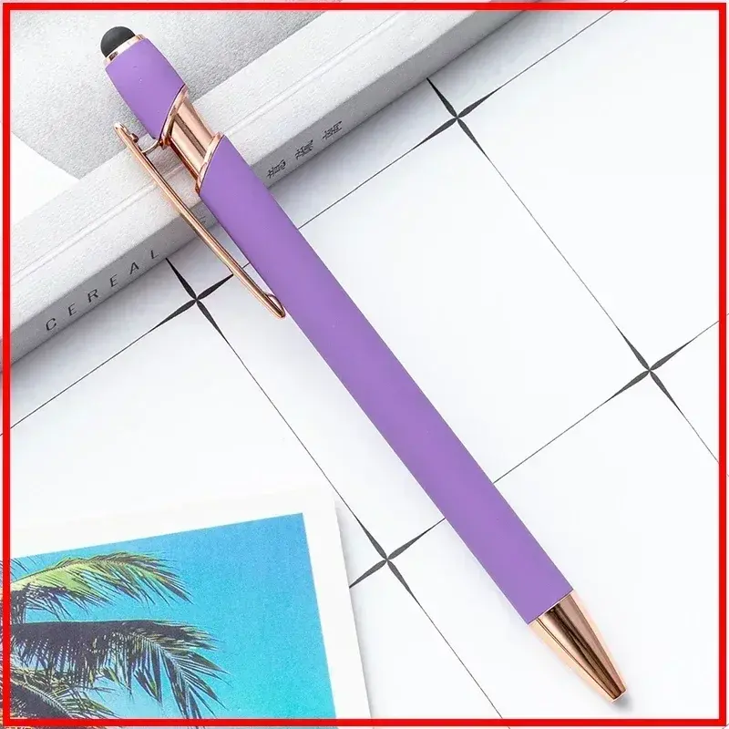 Thumbnail: Custom Metal Ballpoint Pen Advertising Logo Text Engraving Gift Favors