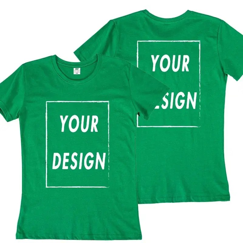 Thumbnail: Custom T-Shirt Front/Back Print/Text High-Quality Business Logo Gifts Events