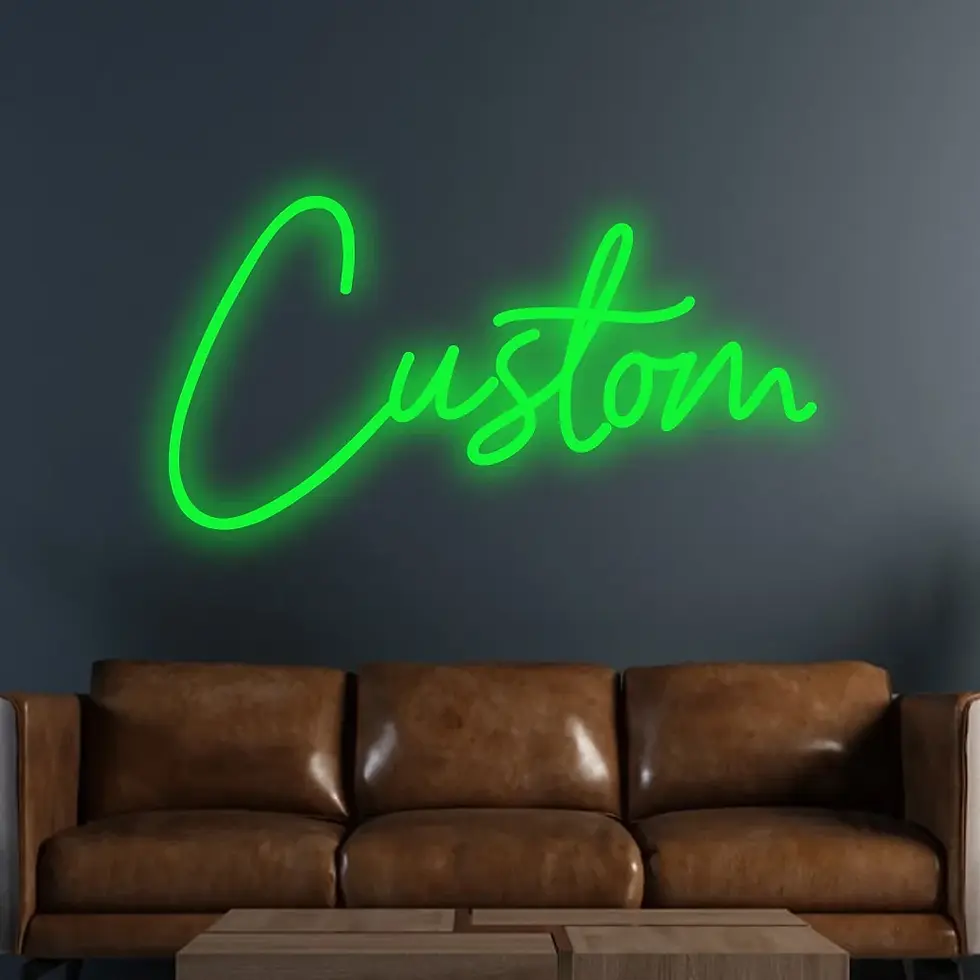 Thumbnail: Custom Neon Sign Led Light Gift Event Business Home Wall Decor