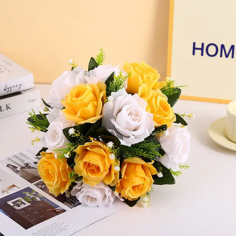 Thumbnail: Rose Artificial Flower Balls 28cm Wedding Decorations Birthday Party Centerpiece