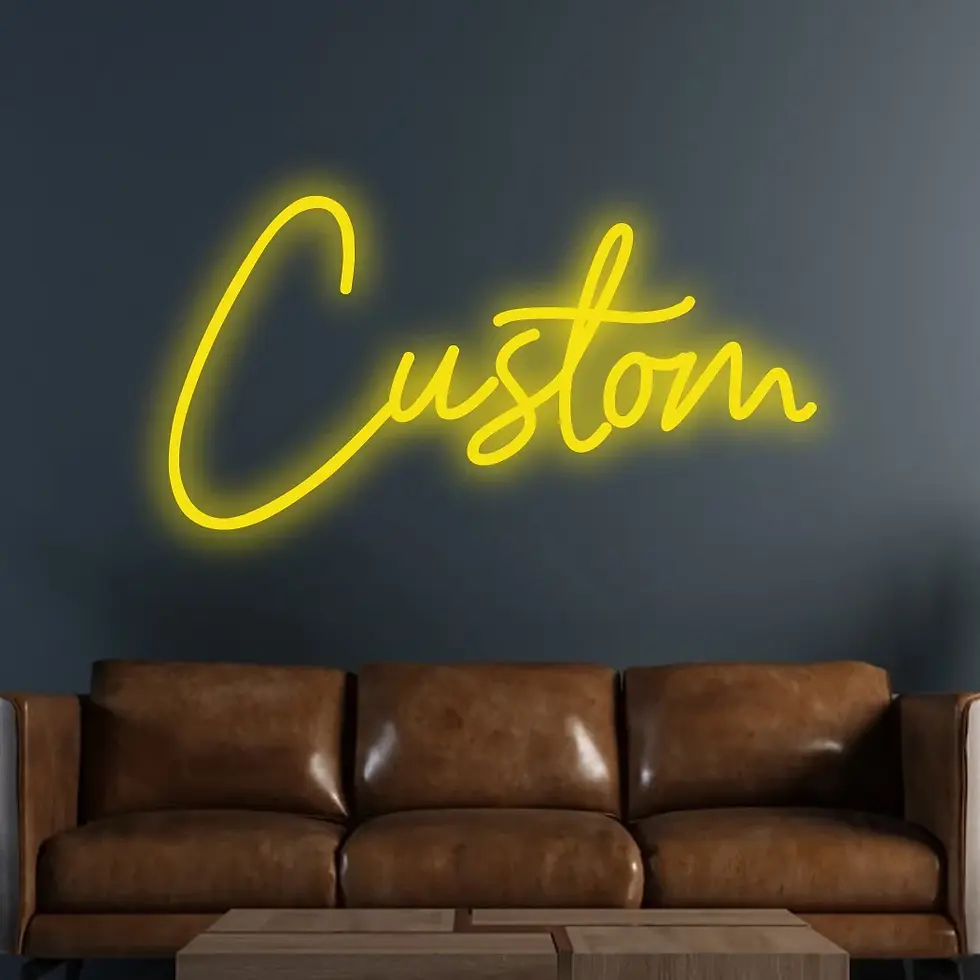 Thumbnail: Custom Neon Sign Led Light Gift Event Business Home Wall Decor