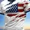 Thumbnail: Pariotic American Flag Men's 3D Tee Shirt Crew Neck Short Sleeve