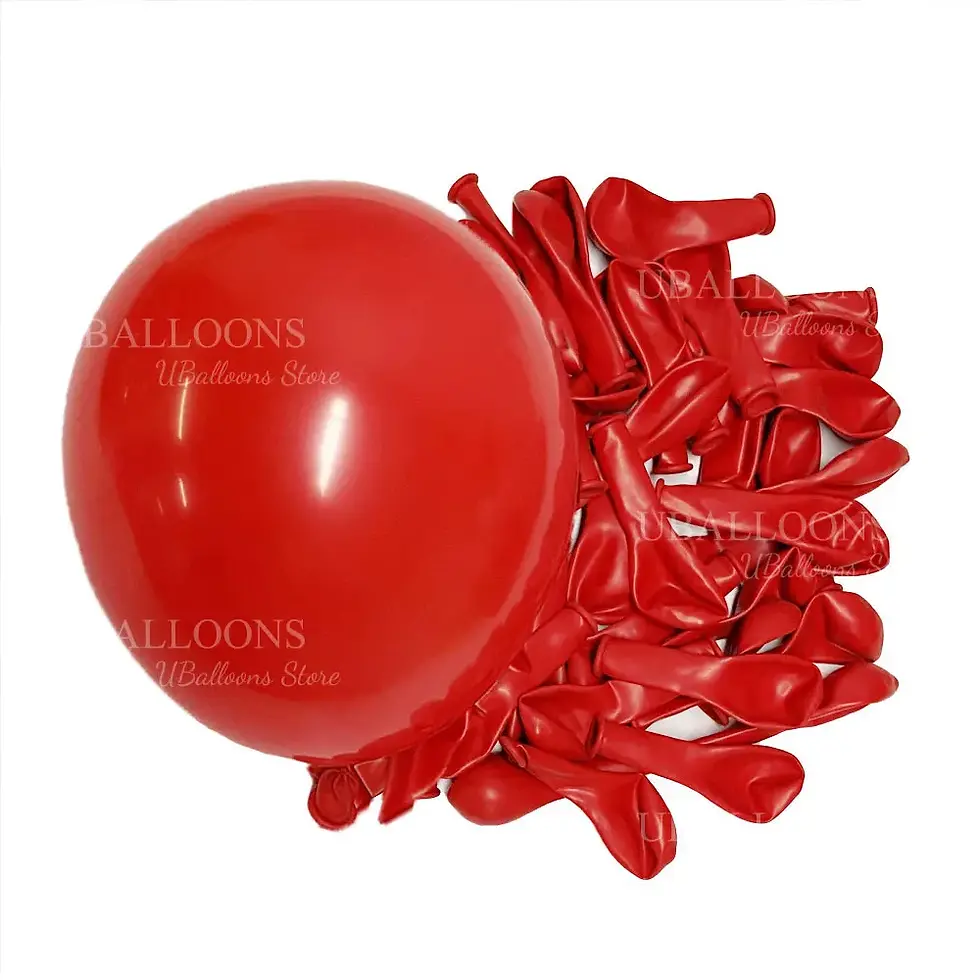 Thumbnail: Red Garnet Latex Balloons 10/30/50Pcs Christmas Wedding Party Decoration