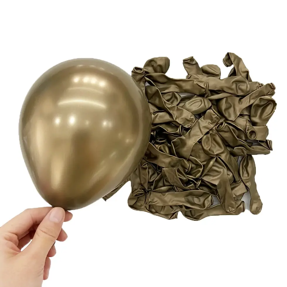 Thumbnail: Metallic Birthday Balloons 5/10/18in Baby Shower Wedding Christmas Event Decor