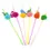 Thumbnail: Tropical Drinking Straws 20/50pc Birthday Pool Party Decor Holiday Celebration
