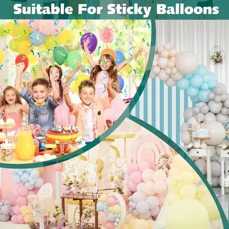 Thumbnail: Double Sided Clear Point Tape Balloon Adhesive Birthday Wedding Party Photos