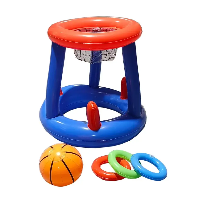 Thumbnail: Water Basketball Hoop Water Toys Inflatable Basketball Hoop Pool Party Supplies