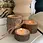 Thumbnail: Wooden Tea Light Candle Holders Wedding Centerpieces Halloween Birthday Decor