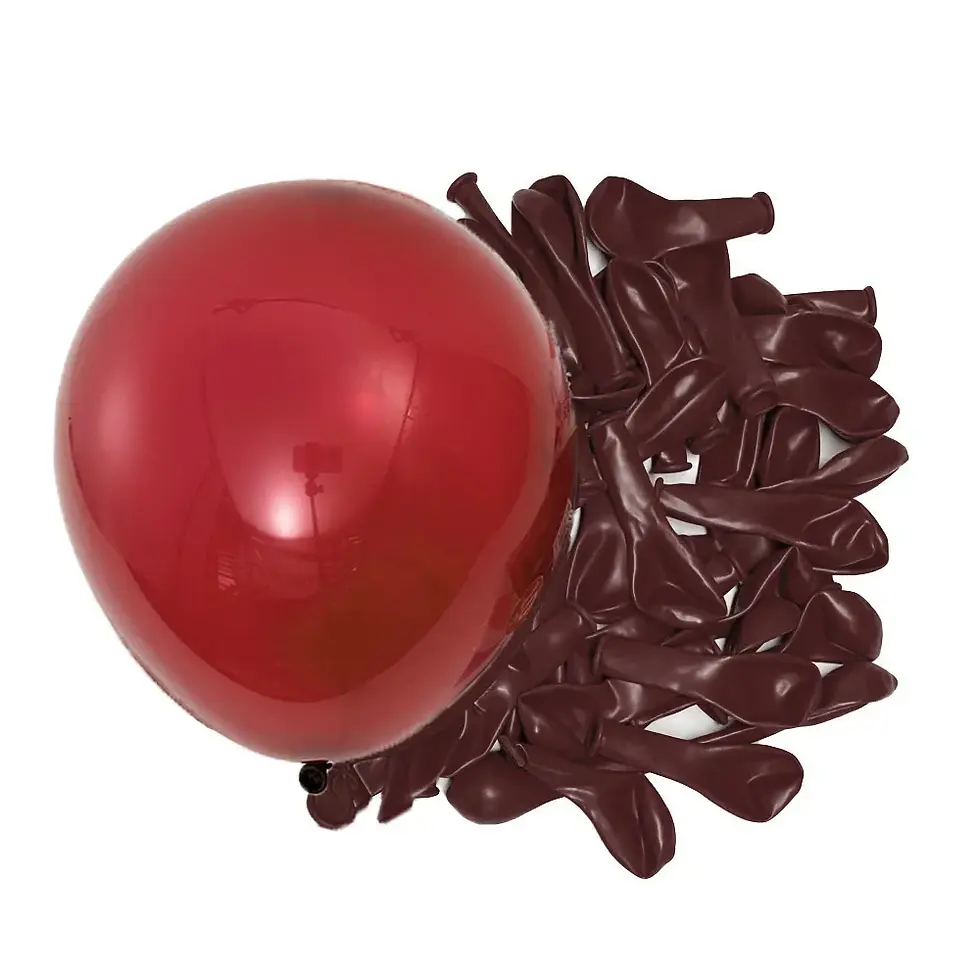 Thumbnail: Red Garnet Latex Balloons 10/30/50Pcs Christmas Wedding Party Decoration