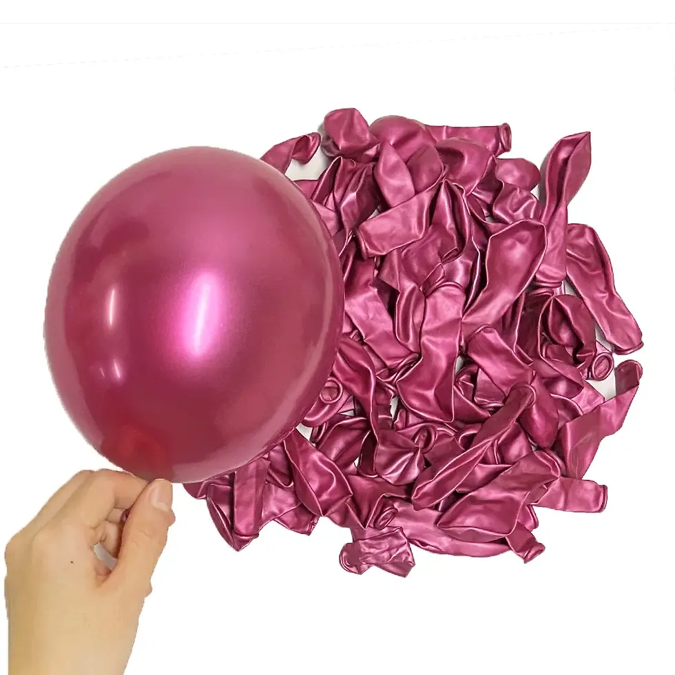 Thumbnail: Metallic Birthday Balloons 5/10/18in Baby Shower Wedding Christmas Event Decor