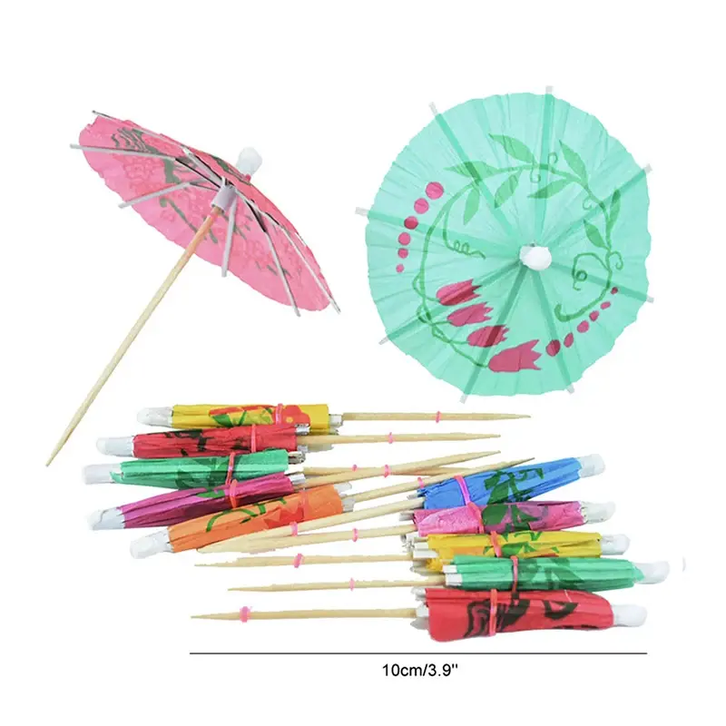 Thumbnail: Tropical Drinking Straws 20/50pc Birthday Pool Party Decor Holiday Celebration