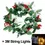 Thumbnail: 2M Christmas Garland Light Red Berry Holly Leaves Ivy Vine Home Holiday Decor