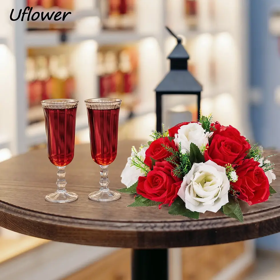 Thumbnail: Rose Artificial Flower Balls 28cm Wedding Decorations Birthday Party Centerpiece