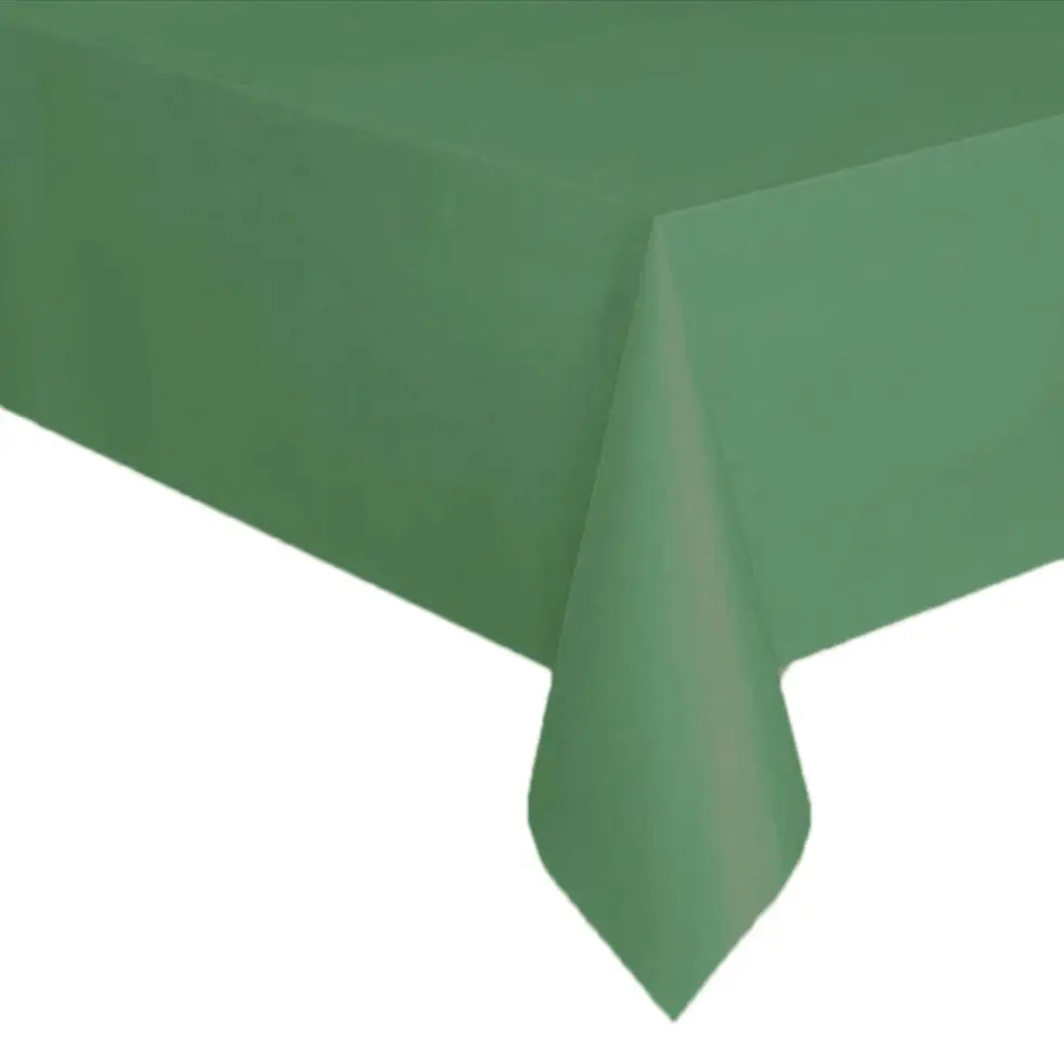 Thumbnail: Table Cover Plastic Disposable Birthday Wedding Party Dining Table Decoration