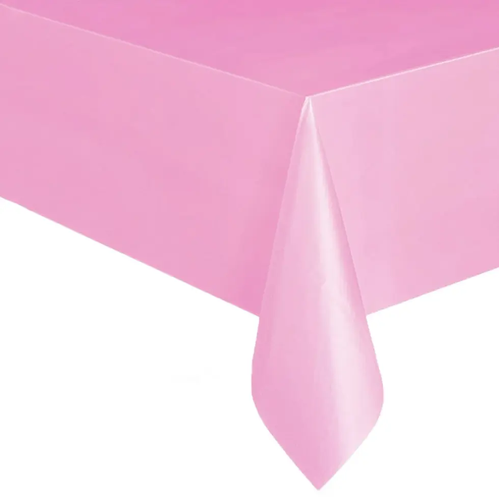 Thumbnail: Table Cover Plastic Disposable Birthday Wedding Party Dining Table Decoration