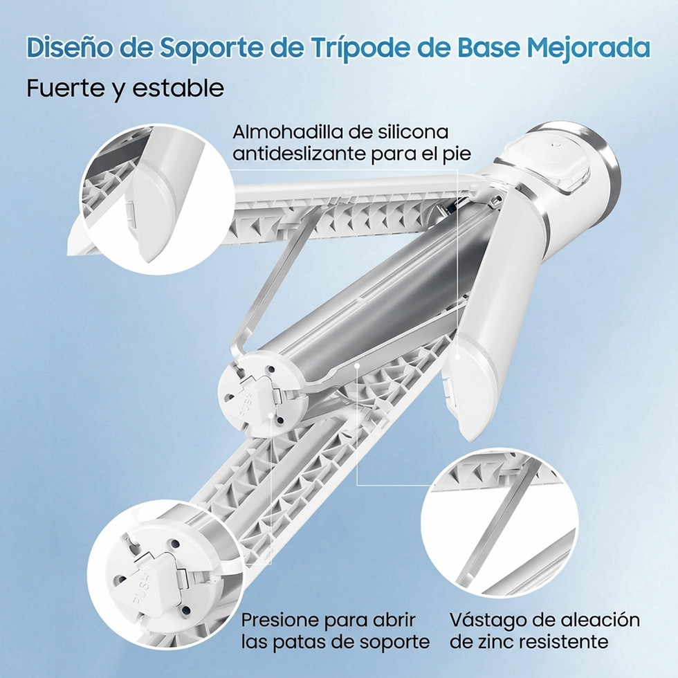 Miniatura: Palo Selfie Bluetooth Tripode Portatil Soporte Celular 110cm