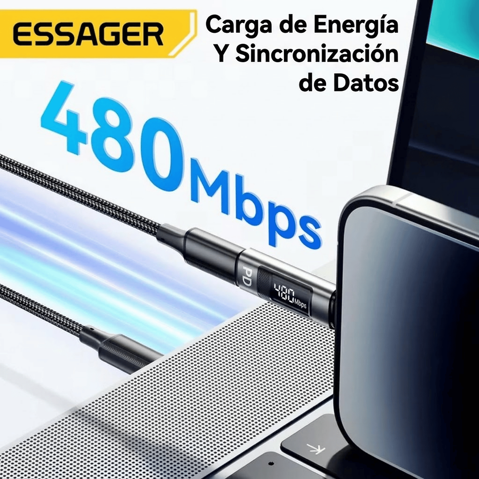 Miniatura: Adaptador De Carga Para Lightning Hembra A Usb C Macho