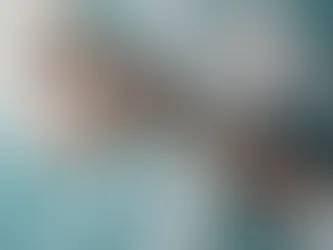 A beautifully wrapped white gift box tied with layered sheer organza ribbon and a vintage floral wired ribbon featuring pink roses and soft grey-green leaves on a cream background, styled on a light blue gift box.