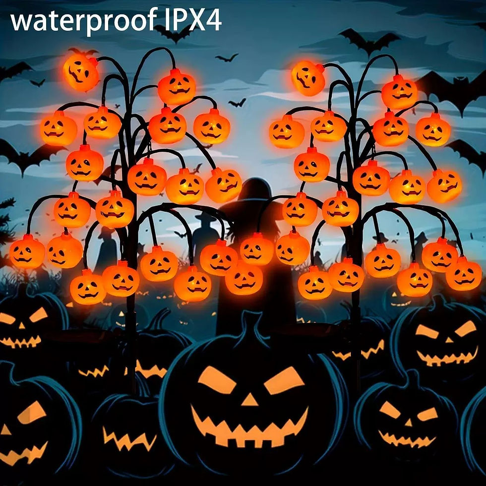 Thumbnail: Solar Powered LED Halloween Garden Lights