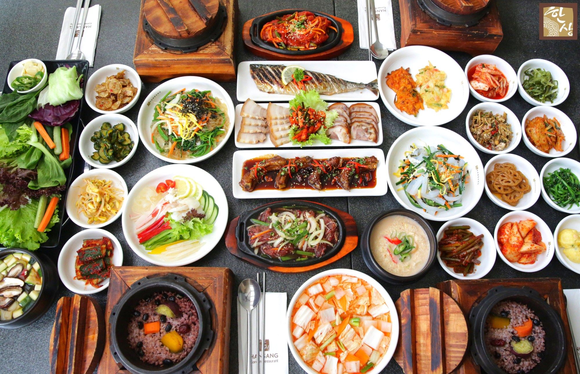 Arranged Food and Objects
