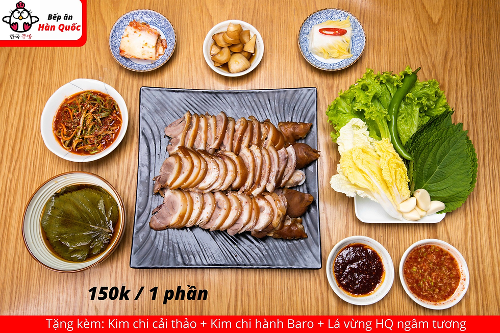 chân giò hầm thảo mộc