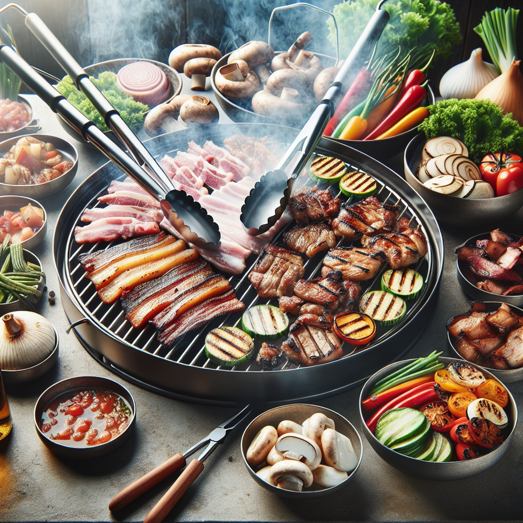 Korean BBQ Spread