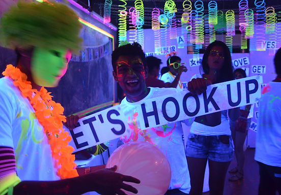 Office Party Room for Rent Hong Kong - Chalk Party