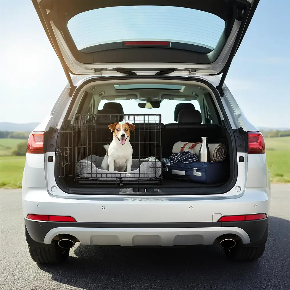 Thumbnail: 2 Door Metal Dog Crate - Small