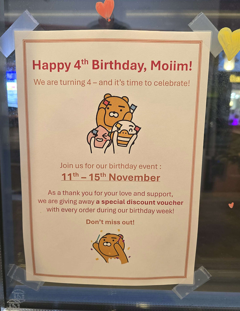 Celebrating four years of Moiim 🎂