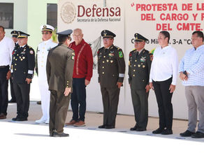 José Manuel Alcántara asume mando en la Tercera Zona Militar de BCS