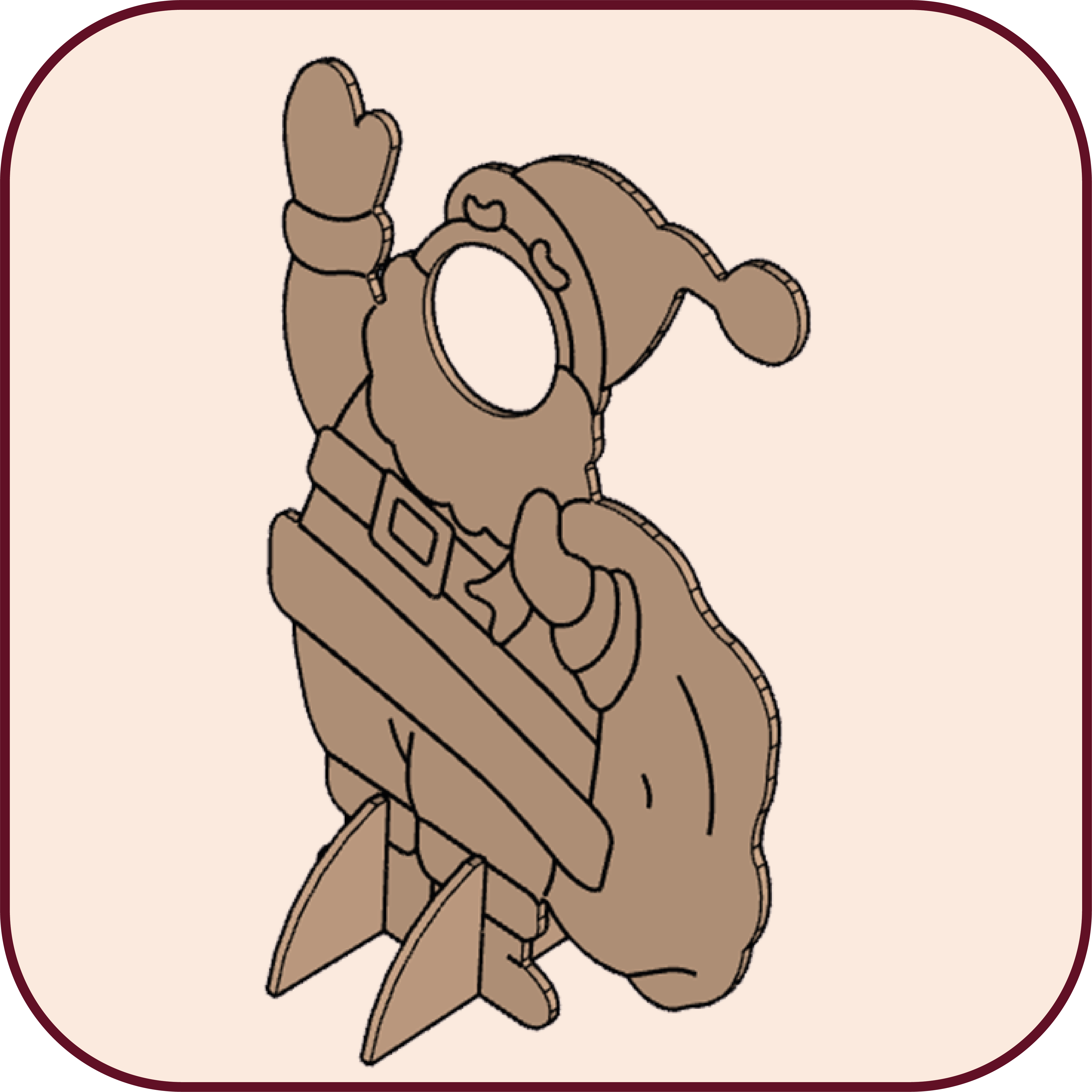 Santa Claus to Paint