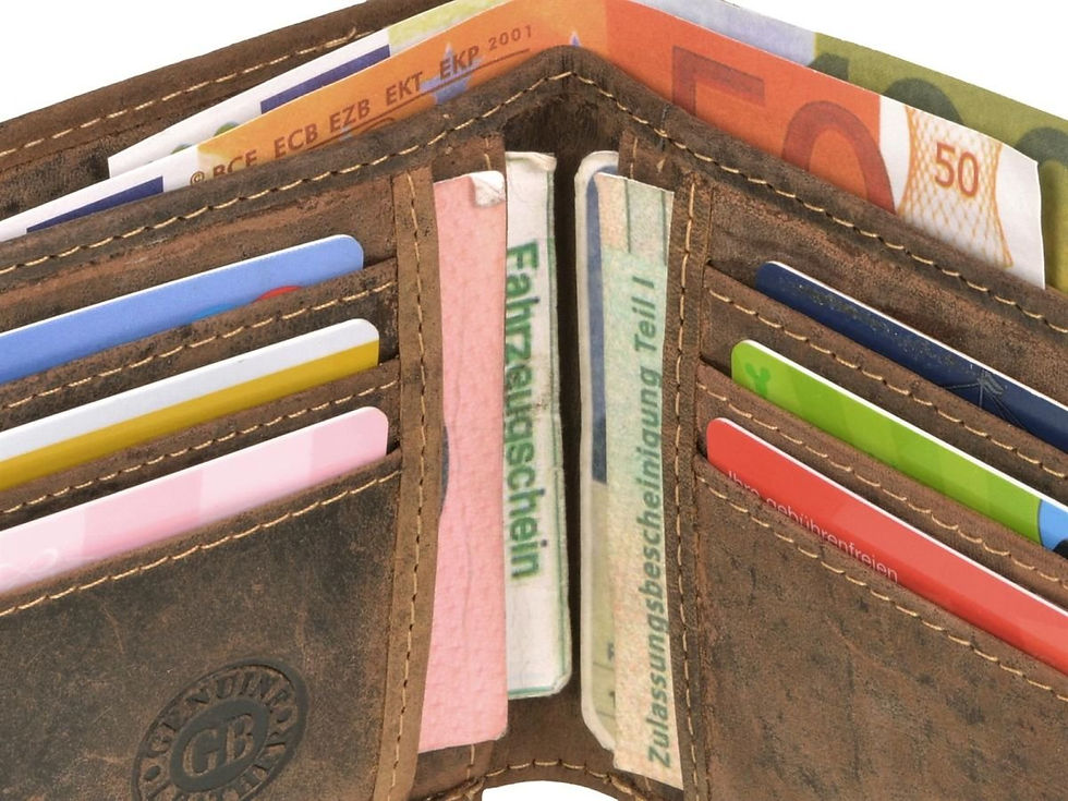 Thumbnail: PORTAFOGLI IN PELLE