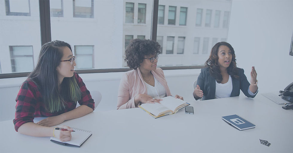 Eventbase employees in meeting