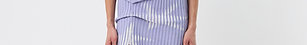 Cotton Rib Dress - Lilac