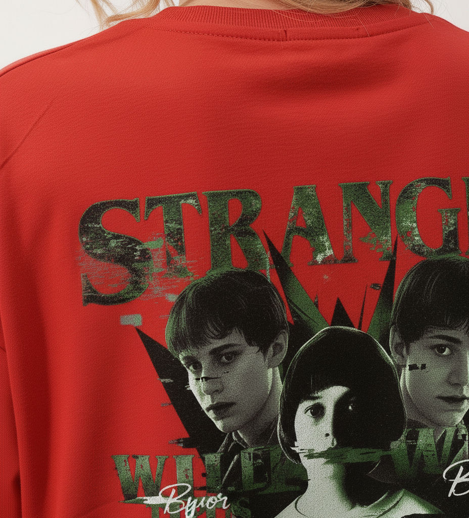 Thumbnail: Will Byers Crimson Oversize