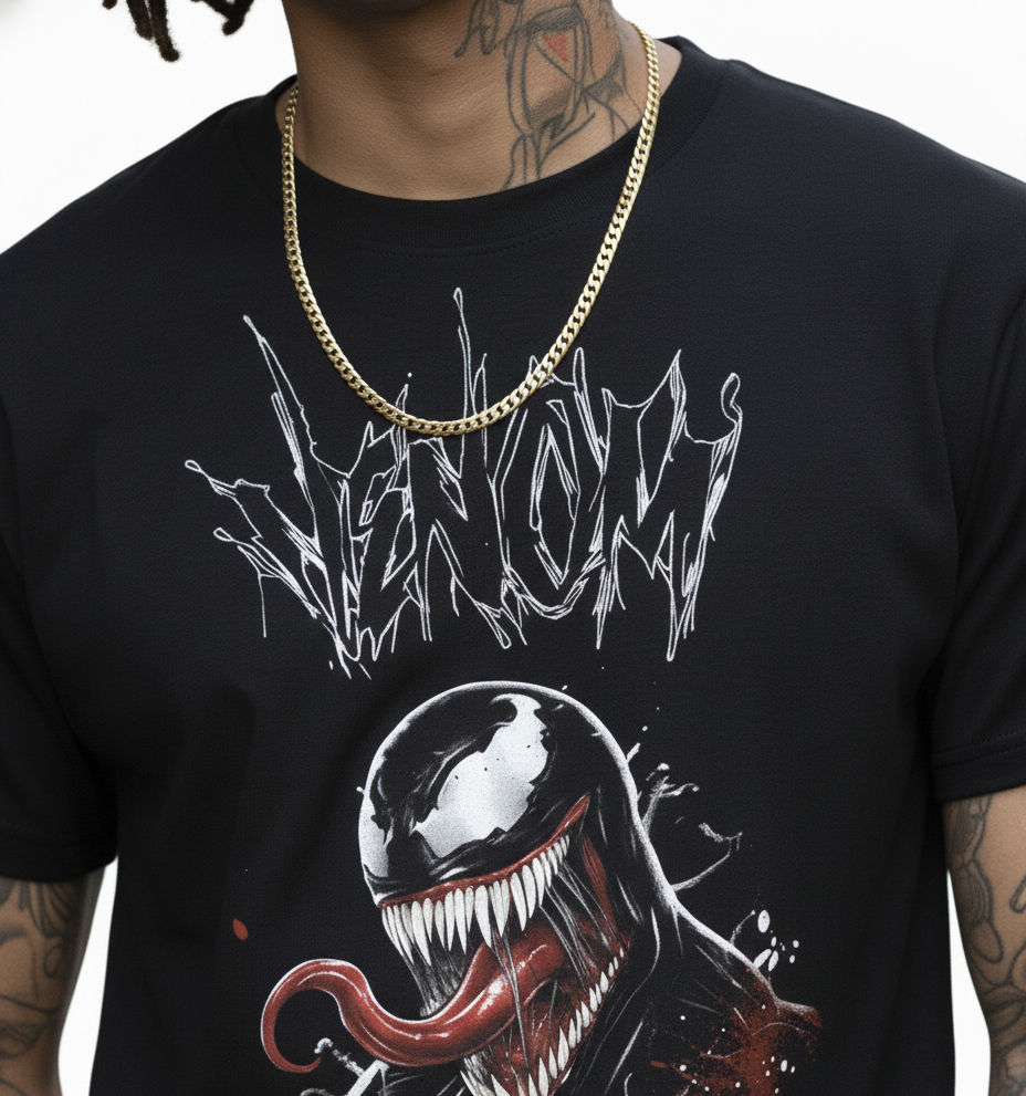 Thumbnail: Venom: Black Symbiote Wash Tee