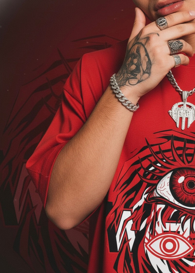 Thumbnail: Crimson Eye Graphic Tee