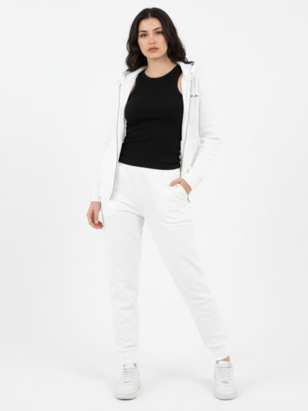Thumbnail: Essential Full-Zip Fleece Hoodie