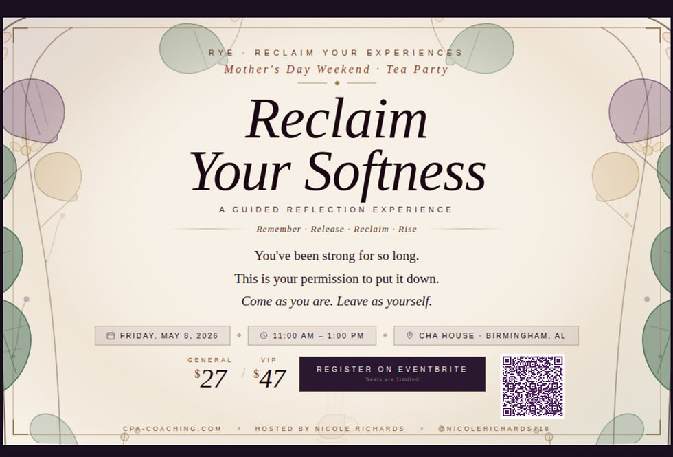 Reclaim Your Softness