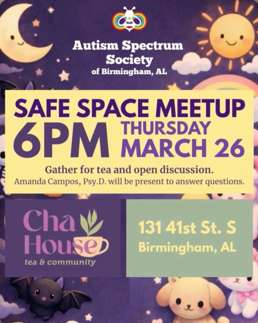 Autism Spectrum Society Safe Space Meetup