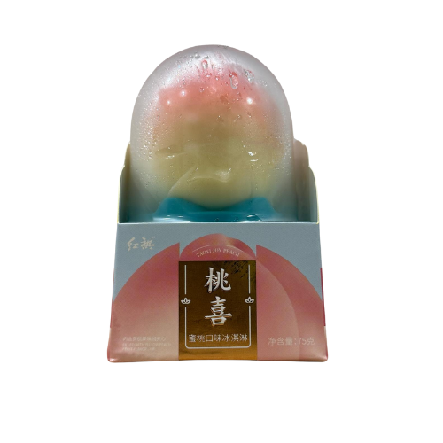 TAO'S Peach Ice Cream with Peach Filling 75g