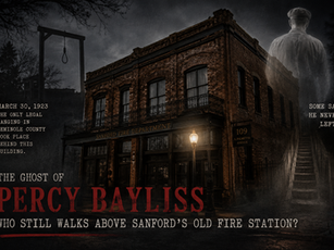 The Ghost of Percy Bayliss: Who Still Walks Above Sanford's Old Fire Station?