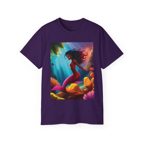 Unisex Ultra Cotton Tee | Black Phoenix Mermaids